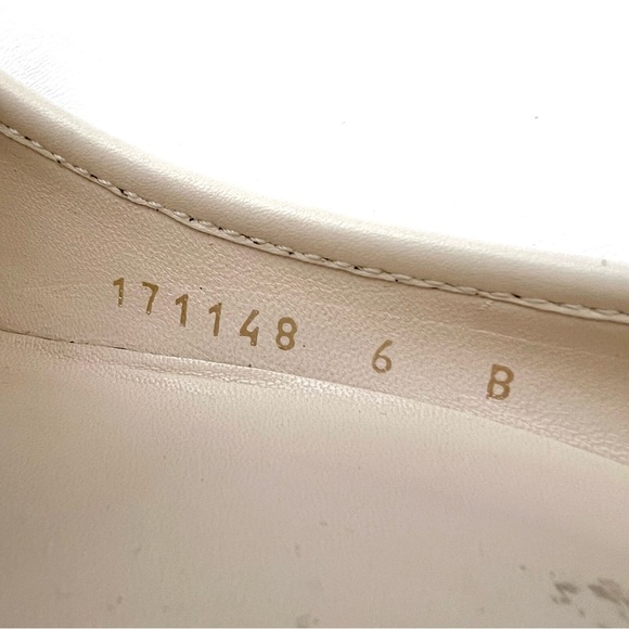 GUCCI || Vintage Supreme Monogram Canvas GG Interlocking Gold Logo Heel Pump 6 - Picture 7 of 16